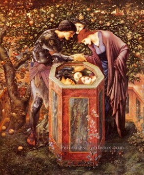 Edward Burne Jones œuvres - La tête Baleful préraphaélite Sir Edward Burne Jones